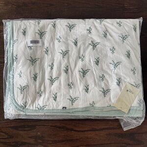 Kyte Baby Eucalyptus Toddler Blanket New in Bag!